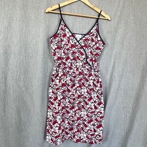Vineyard Vines x Target Whale Floral Mini Sundress XS Nautical Tropical Vaca